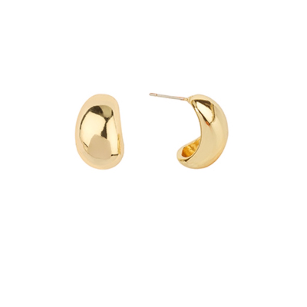 Puffy Oval Open Hoops 35$